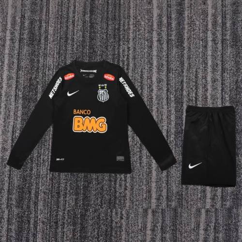 Kids Santos 2012/2013 Alternate Long Sleeve Retro Kit