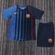 Kids Barcelona 2004/2005 Away Retro Kit