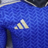 Player Version Italy 2026 Home Long Sleeve Authentic Jersey