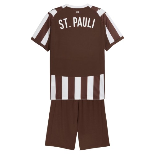 Kids St. Pauli 25/26 Home Jersey and Short Kit