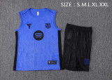 Barcelona 25/26 Sleeveless Jersey and Shorts Set D25219