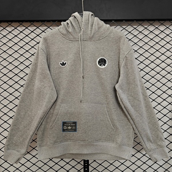 Newcastle United 25/26 Team Hoodie Grey