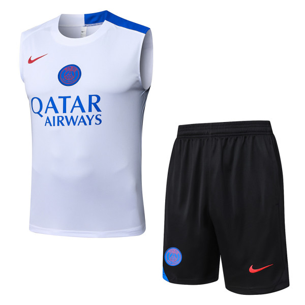 PSG 25/26 Sleeveless Jersey and Shorts Set D25230