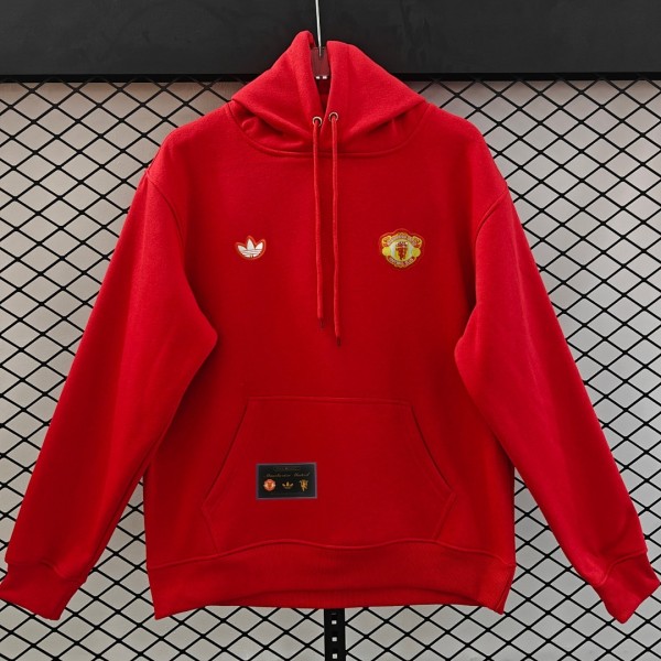 MUFC 25/26 Team Hoodie Red