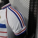 Player Version France 1998 World Cup Away Retro Jersey