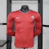 Player Version Portugal 2026 Home Long Sleeve Authentic Jersey