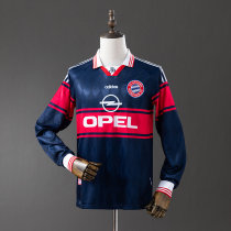 Bayern Munich 1997/1999 Home Long Sleeve Retro Jersey