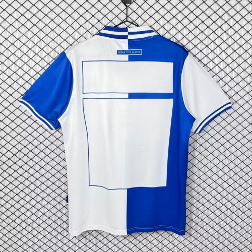 Deportivo Alavés 2000/2001 Home Retro Jersey