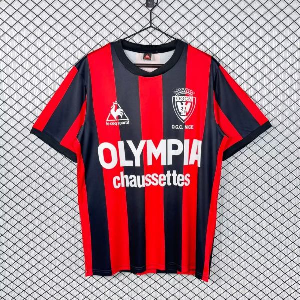 OGC Nice 1977/1978 Home Retro Jersey