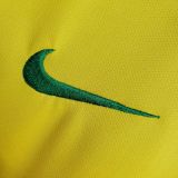 Brazil 2006 Home Long Sleeve Retro Jersey
