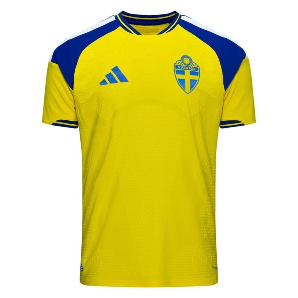 Player Version Sweden 2026 Home Authentic Jersey