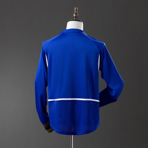 Brazil 2002/2004 Away Long Sleeve Retro Jersey