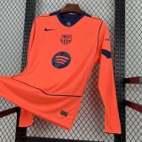 Thai Version Barcelona 25/26 Third Long Sleeve Jersey