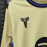 Thai Version Barcelona 25/26 Away Long Sleeve Jersey