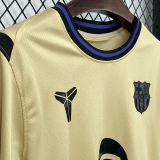Thai Version Barcelona 25/26 Away Long Sleeve Jersey