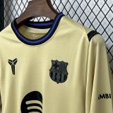 Thai Version Barcelona 25/26 Away Long Sleeve Jersey