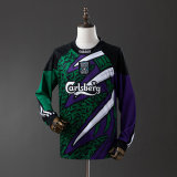 Liverpool 1995/1996 Goalkeeper Long Sleeve Retro Jersey