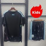 Kids Argentina 2026 Goalkeeper Jersey and Short Kit