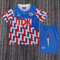 Kids Ajax 1989/1990 Away Retro Kit