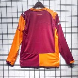 Thai Version Galatasaray SK 25/26 Home Long Sleeve Jersey