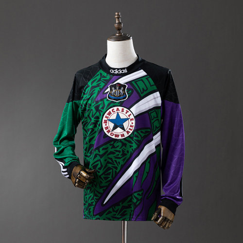 Newcastle United 1995/1996 Goalkeeper Long Sleeve Retro Jersey