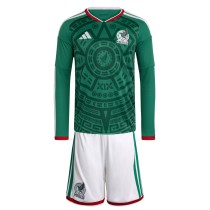 Kids Mexico 2026 Home Long Sleeve Kit