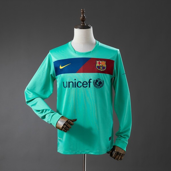 Barcelona 2010/2011 Away Retro Long Sleeve Jersey