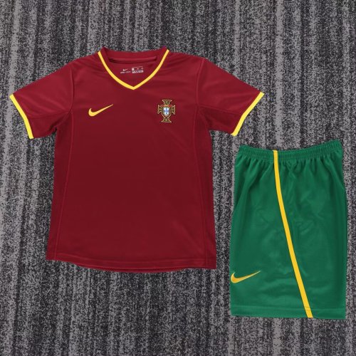 Kids Portugal 2000/2002 Home Retro Kit