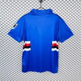 Sampdoria 1990/1992 Home Retro Jersey