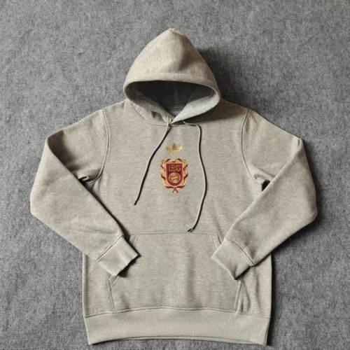 Bayern Munich 125th Anniversary Team Hoodie Grey