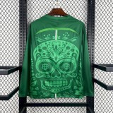 Thai Version Real Betis 25/26 Día De Muertos Long Sleeve Jersey