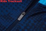 Kids Olympique Marseille 25/26 Half-Zip Sweatshirt and Pants Set E25197 - PM