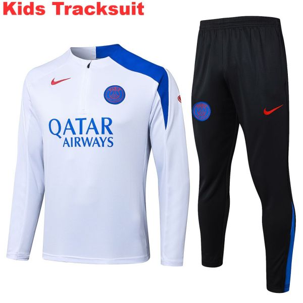 Kids PSG 25/26 Half-Zip Training Sweatshirt and Pants Set E25192