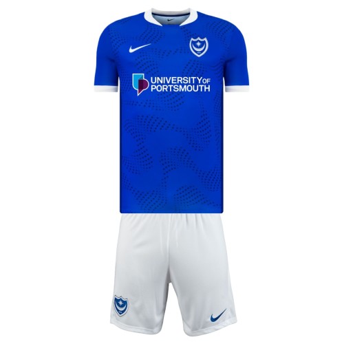 Kids Portsmouth 25/26 Home Jersey and Short Kit