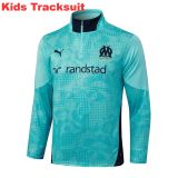 Kids Olympique Marseille 25/26 Half-Zip Sweatshirt and Pants Set E25194 - PM