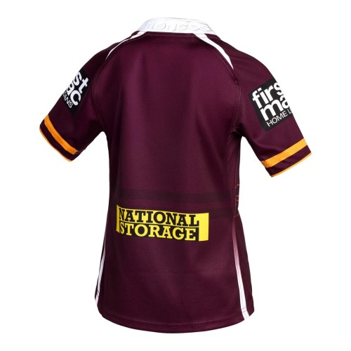 Kids Brisbane Broncos 2026 Home Rugby Jersey