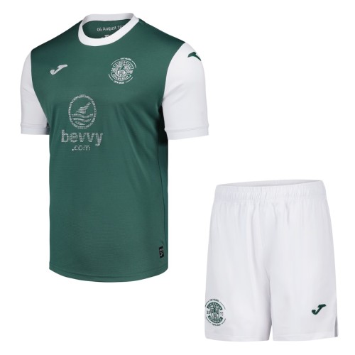 Hibernian 25/26 Home Jersey and Short Kit