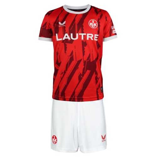 Kids FC Kaiserslautern 25/26 Home Jersey and Short Kit