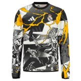 Thai Version Real Madrid 25/26 Marvel Long Sleeve Jersey