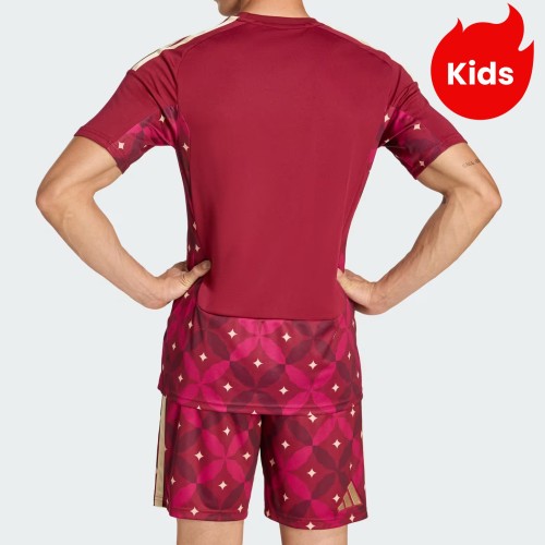 Kids Italy 2026 Home Goalkeeper Jersey and Short Kit