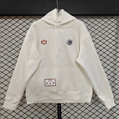 Ajax 25/26 Team Hoodie White