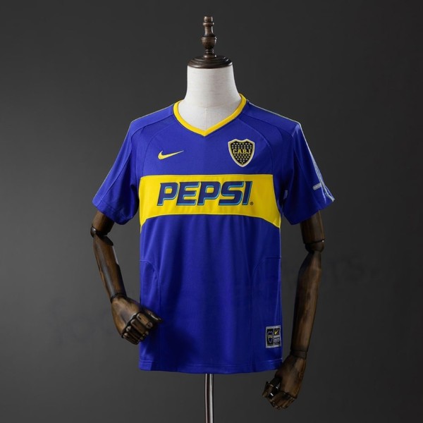 Boca Juniors 2003/2004 Home Retro Jersey