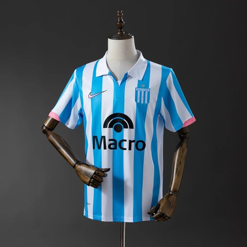 Racing Club de Avellaneda 2007/2008 Home Retro Jersey
