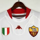AS Roma 2001/2002 Away Long Sleeve Retro Jersey