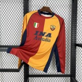 AS Roma 2001/2002 European Retro Long Sleeve Jersey