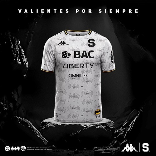 Thai Version Deportivo Saprissa 25/26 Batman Third Jersey