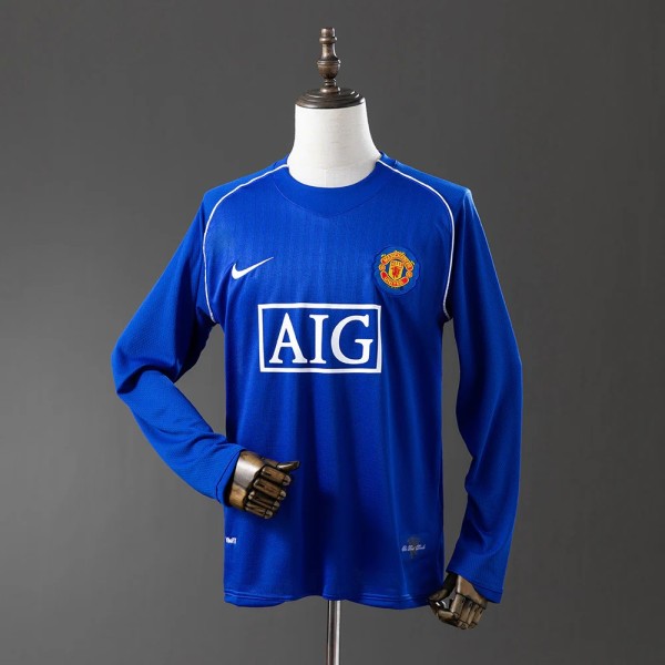 MUFC 2007/2008 Goalkeeper Long Sleeve Retro Jersey