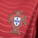 Thai Version Portugal 2026 Home Long Sleeve Jersey