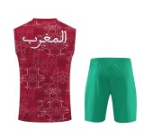 Morocco 25/26 Sleeveless Jersey and Shorts Set