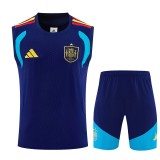 Spain 26/27 Sleeveless Jersey and Shorts Set